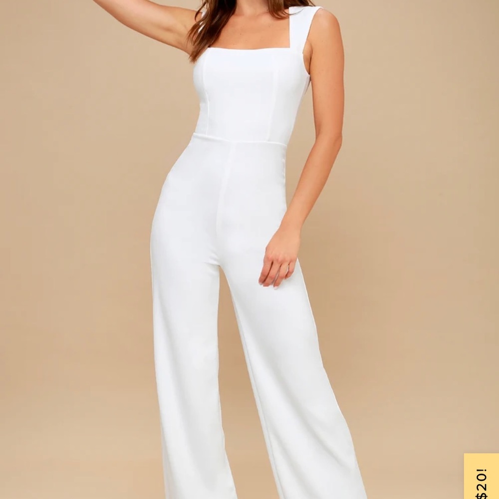 WHITE JUMPSUIT